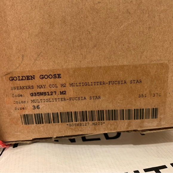 Golden Goose May Glitter Low-Top Sneakers - Picture 10 of 16